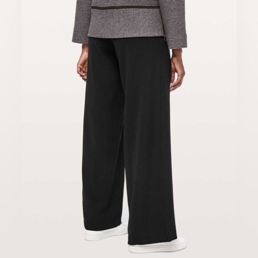 lululemon athletica Black Wide Leg Pants - Picture 3 of 5